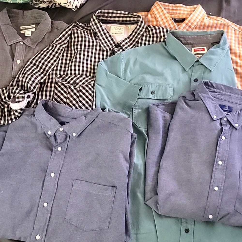 Men's shirts 2XL.